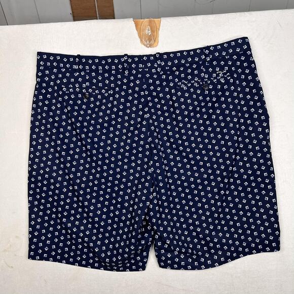 Ralph Lauren RLX Shorts Mens 44Golf Stretch Performance Geo Print Polyester - Picture 7 of 8